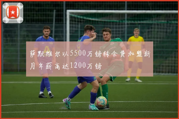 萨默维尔以5500万镑转会费加盟新月年薪高达1200万镑